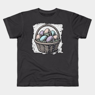 Easter Basket Kids T-Shirt